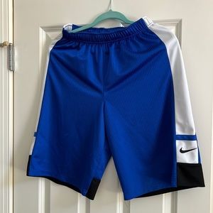 Athletic Nike shorts in gray condition.